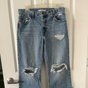 Levi’s Baggy Boot Jeans (size 28)